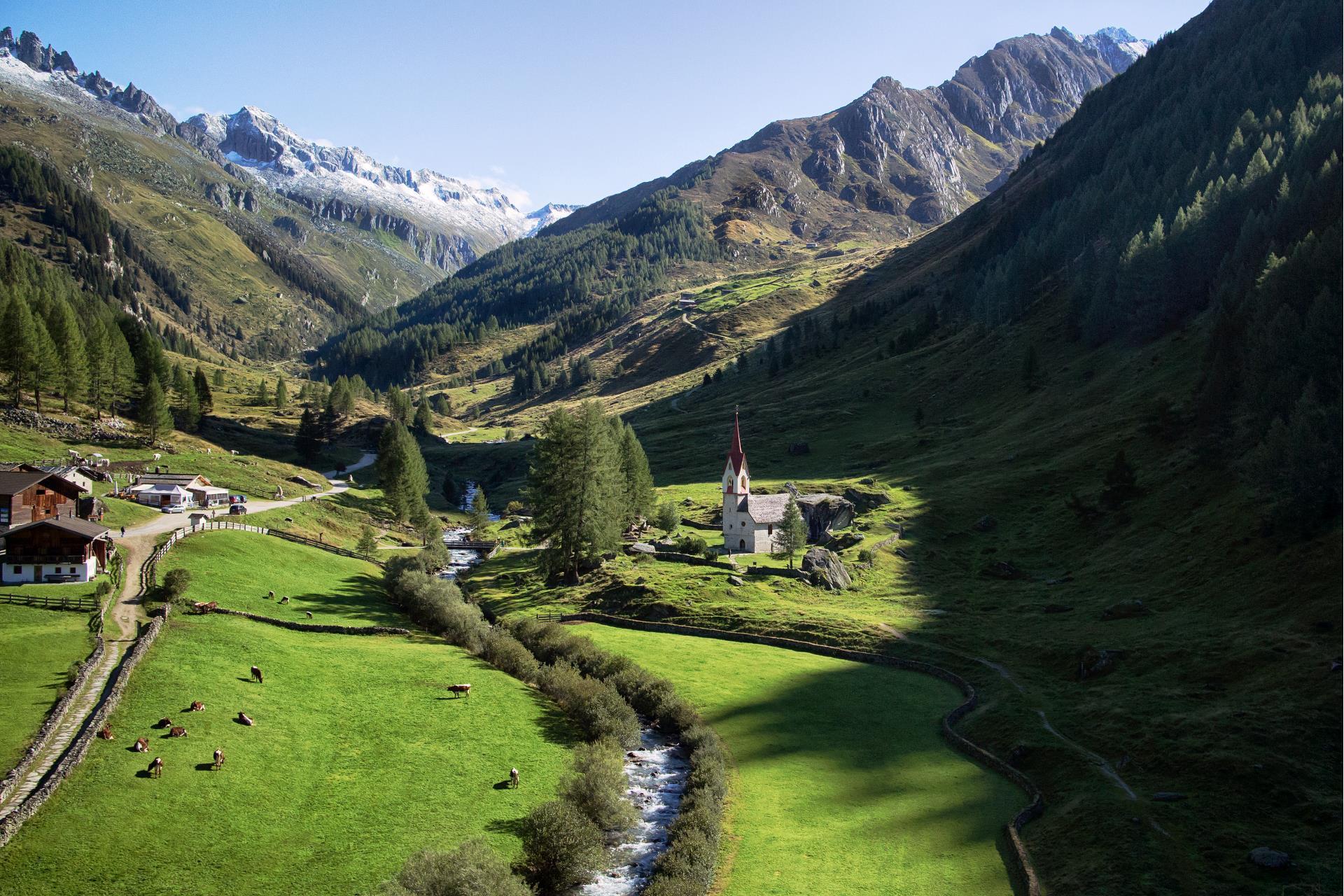 Kraftplatz Heilig Geist | Pure Air in Ahrntal valley