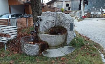 Fontana di acqua potabile Via Trenken